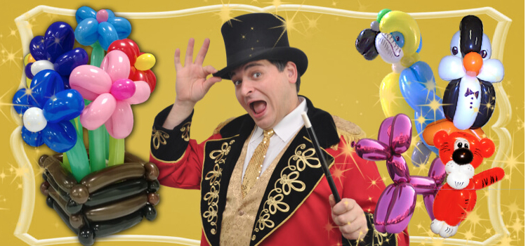 The Wow Factory balloon modelling for parties and events in Sandton, Randburg and surrounding areas in Gauteng